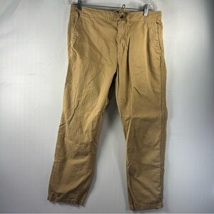 Rag & Bone Mens Field Pants 32 khaki Linen cotton Casual relaxed chino